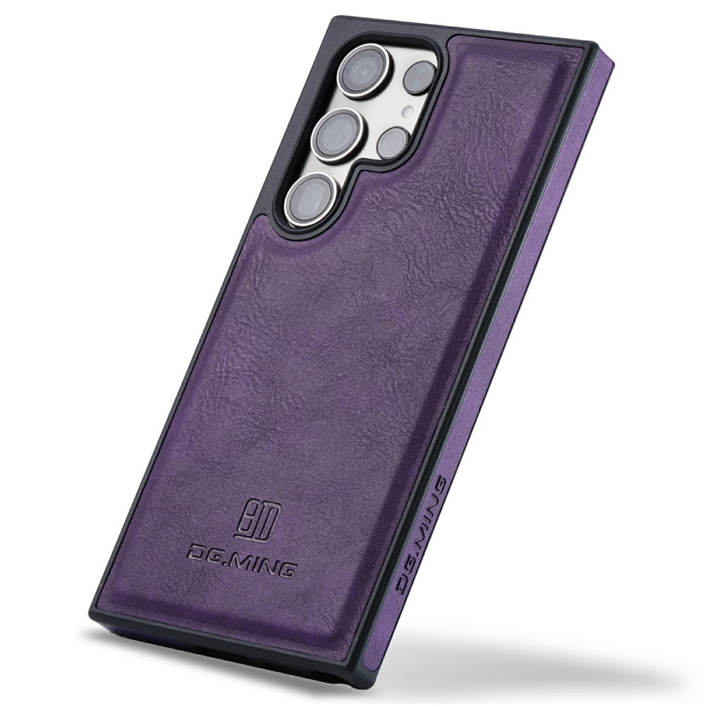 DG.MING DG.MING Samsung Galaxy S26 Ultra Skal Läderbelagt Lila - Teknikhallen.se