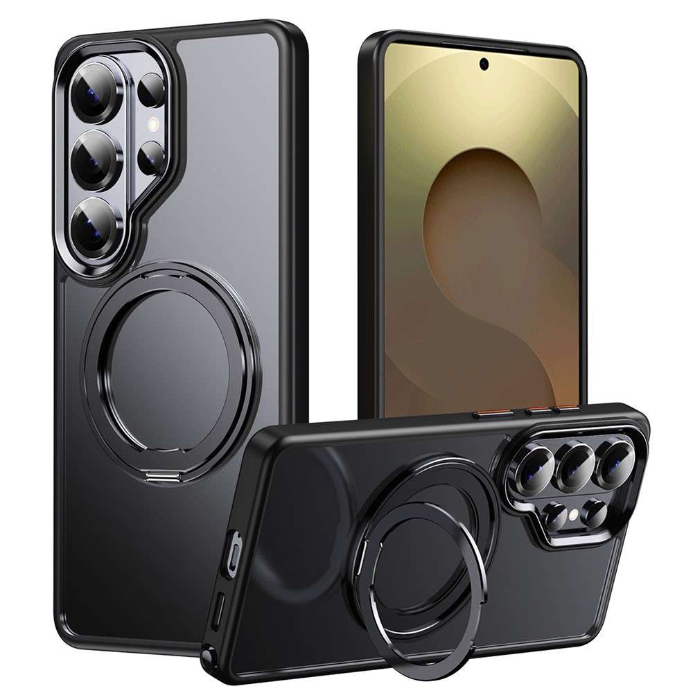  Samsung Galaxy S26 Ultra Skal MagSafe Kickstand Svart - Teknikhallen.se