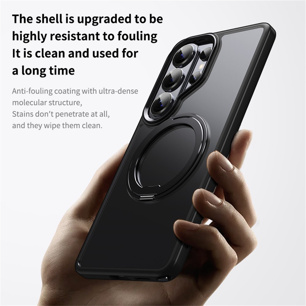  Samsung Galaxy S26 Ultra Skal MagSafe Kickstand Orange - Teknikhallen.se