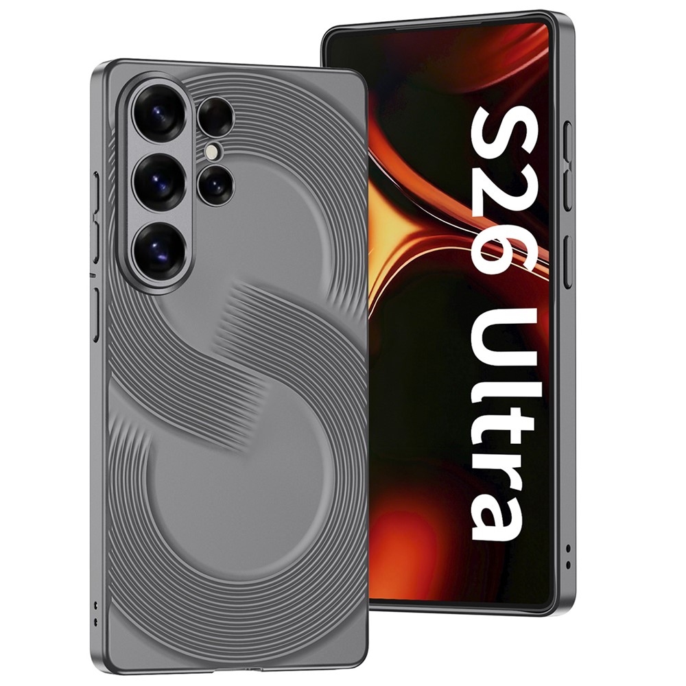 GKK GKK Samsung Galaxy S26 Ultra Skal S-Shape Design Grå - Teknikhallen.se