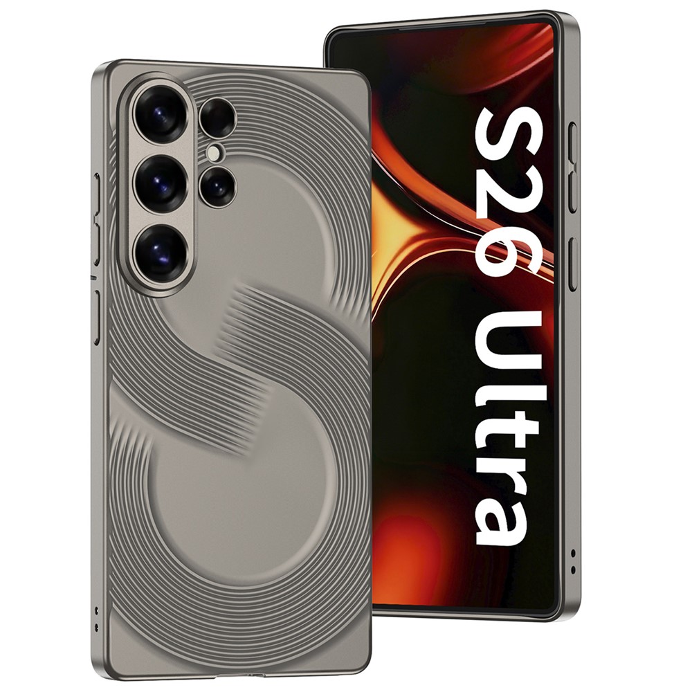 GKK GKK Samsung Galaxy S26 Ultra Skal S-Shape Design Grå - Teknikhallen.se