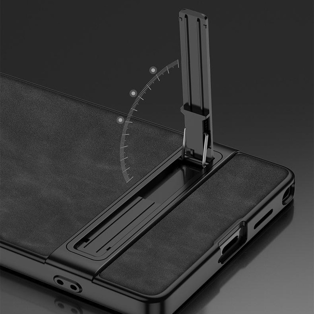 GKK GKK Samsung Galaxy S26 Ultra Skal Kickstand Läder Brun - Teknikhallen.se