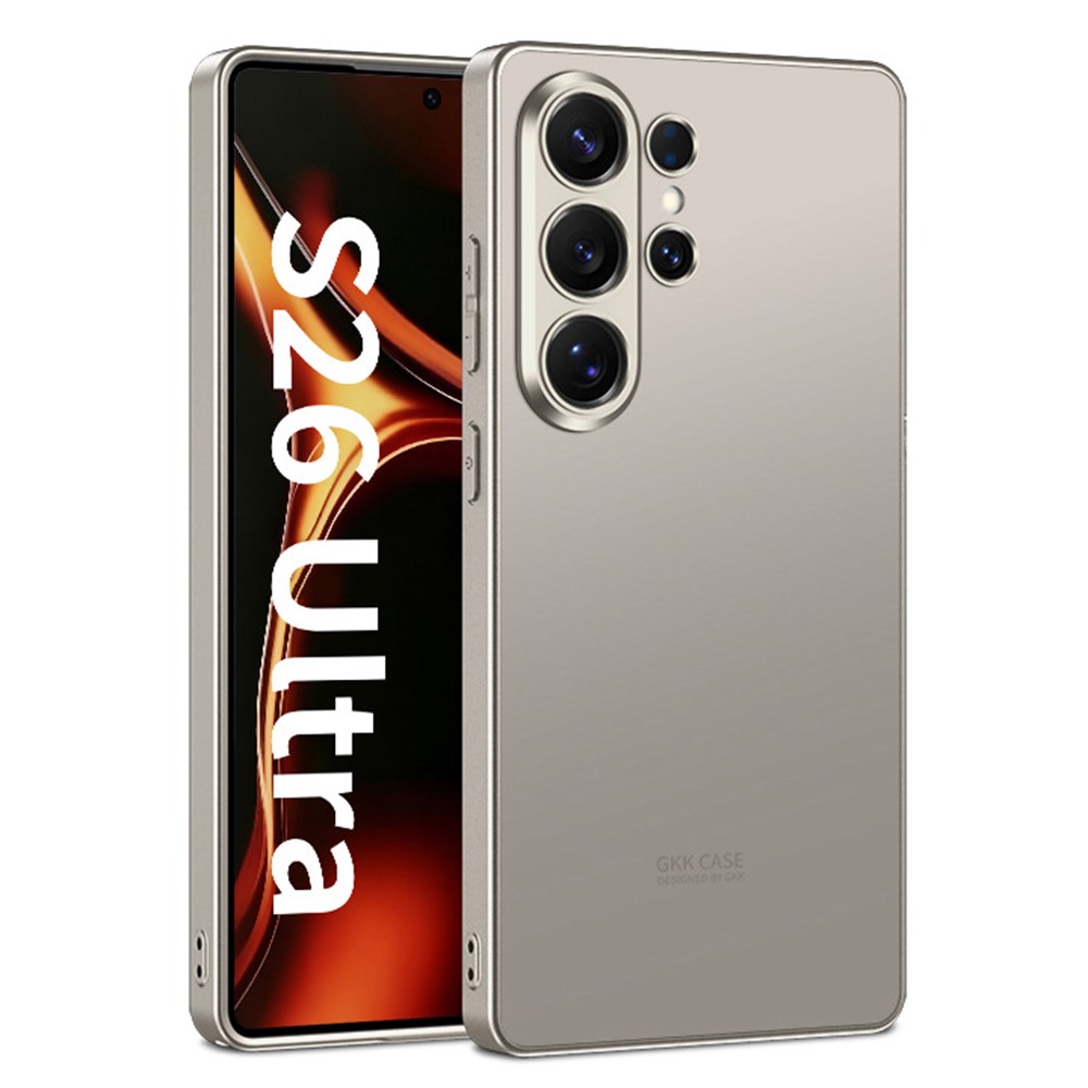 GKK GKK Samsung Galaxy S26 Ultra Skal Hybrid Titanium Grey - Teknikhallen.se