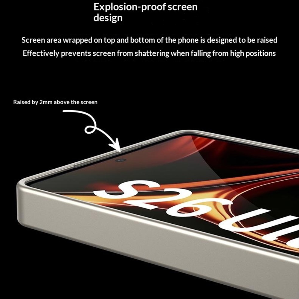 GKK GKK Samsung Galaxy S26 Ultra Skal Hybrid Titanium Grey - Teknikhallen.se