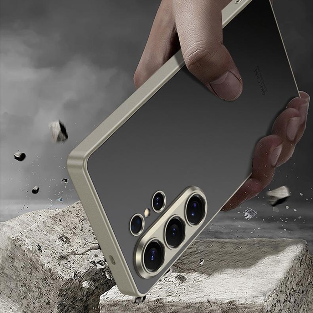 GKK GKK Samsung Galaxy S26 Ultra Skal Hybrid Titanium Grey - Teknikhallen.se