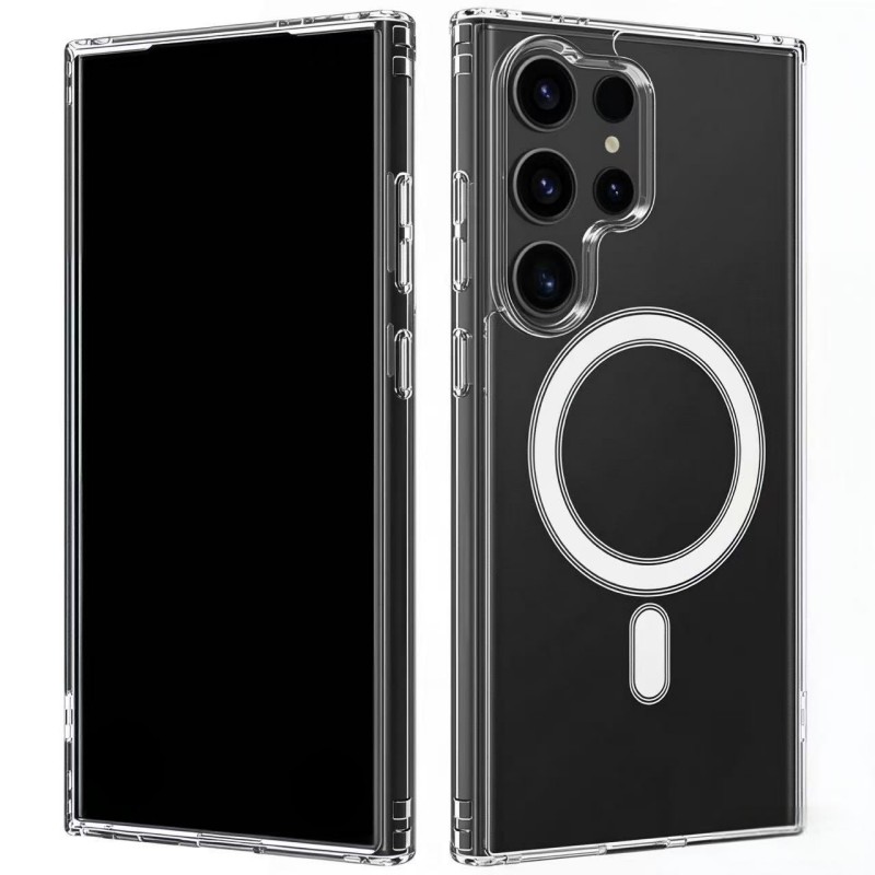 WANLONFENG WANLONFENG Samsung Galaxy S26 Ultra Skal MagSafe Transparent - Teknikhallen.se
