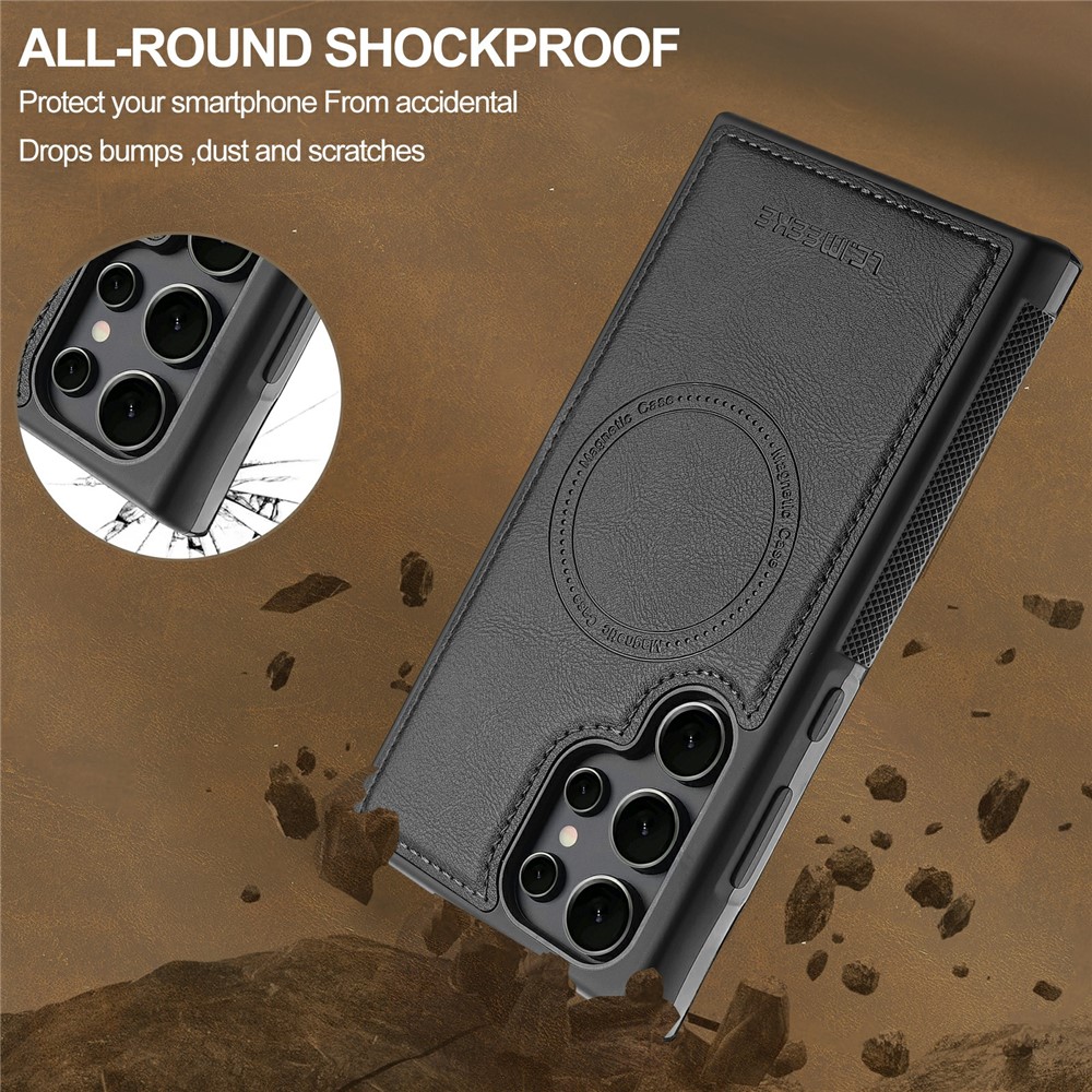 LC.IMEEKE LC.IMEEKE Galaxy S26 Ultra Skal MagSafe Avtagbart Kortfack - Teknikhallen.se