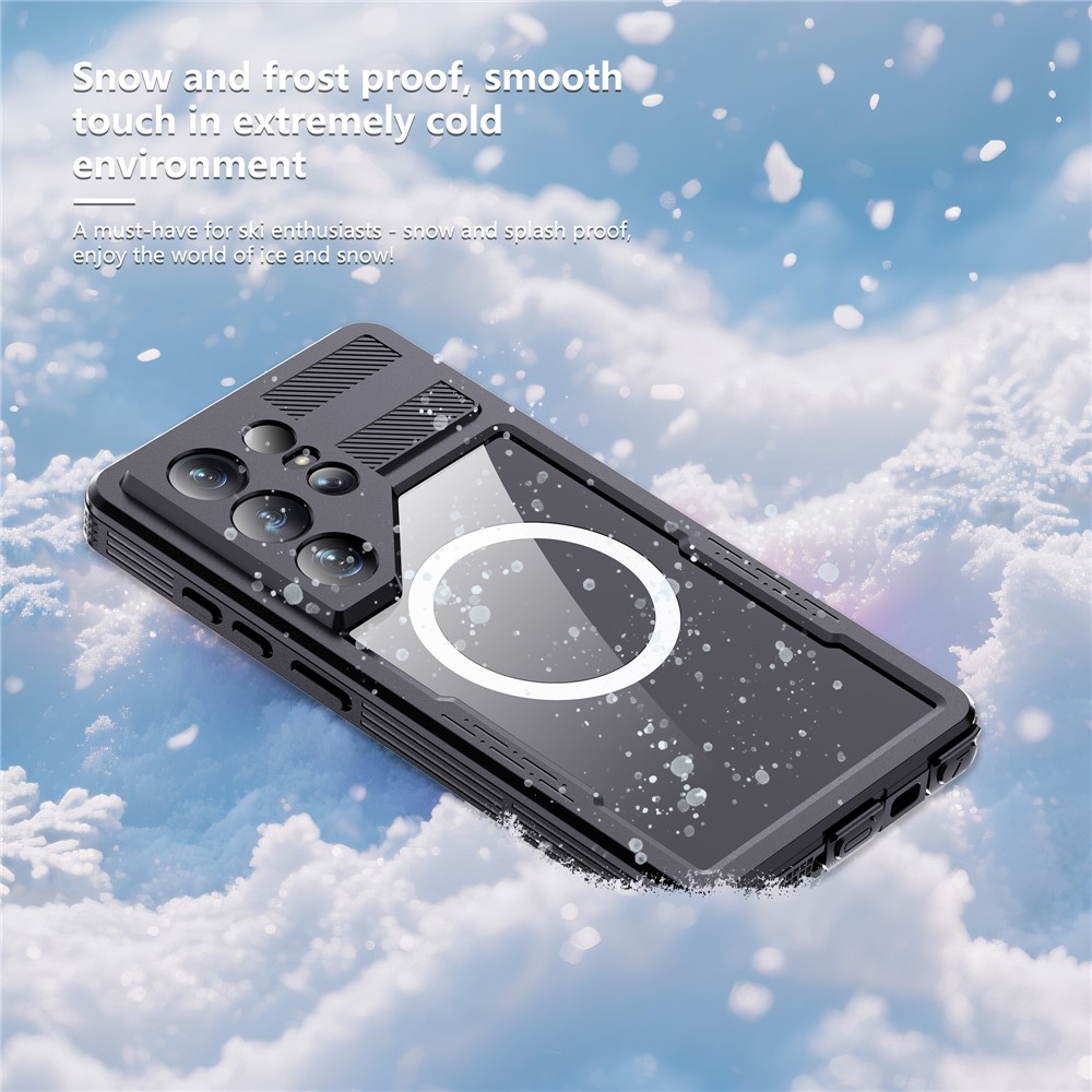 REDPEPPER REDPEPPER Galaxy S26 Ultra Skal MagSafe Vattentätt IP68 Svart - Teknikhallen.se