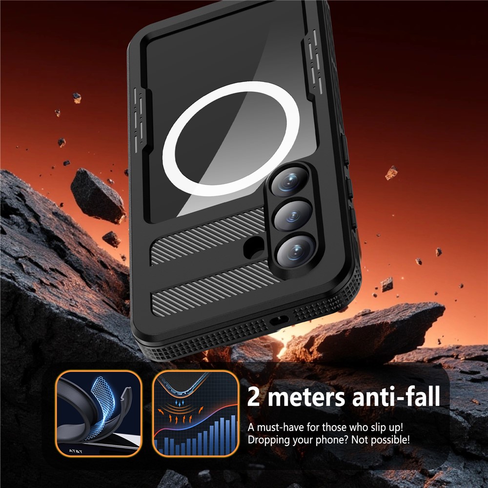 REDPEPPER REDPEPPER Galaxy S26 Skal MagSafe Vattentätt IP68 Svart - Teknikhallen.se