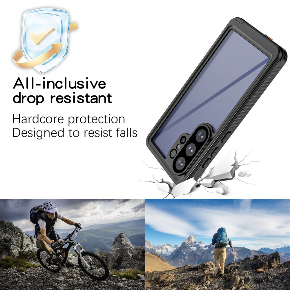 REDPEPPER REDPEPPER Samsung Galaxy S26 Ultra Skal Vattentätt IP68 Svart - Teknikhallen.se