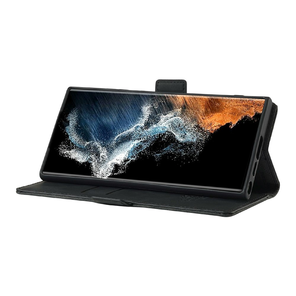 LC.IMEEKE LC.IMEEKE Samsung Galaxy S26 Ultra Fodral Läder Svart - Teknikhallen.se