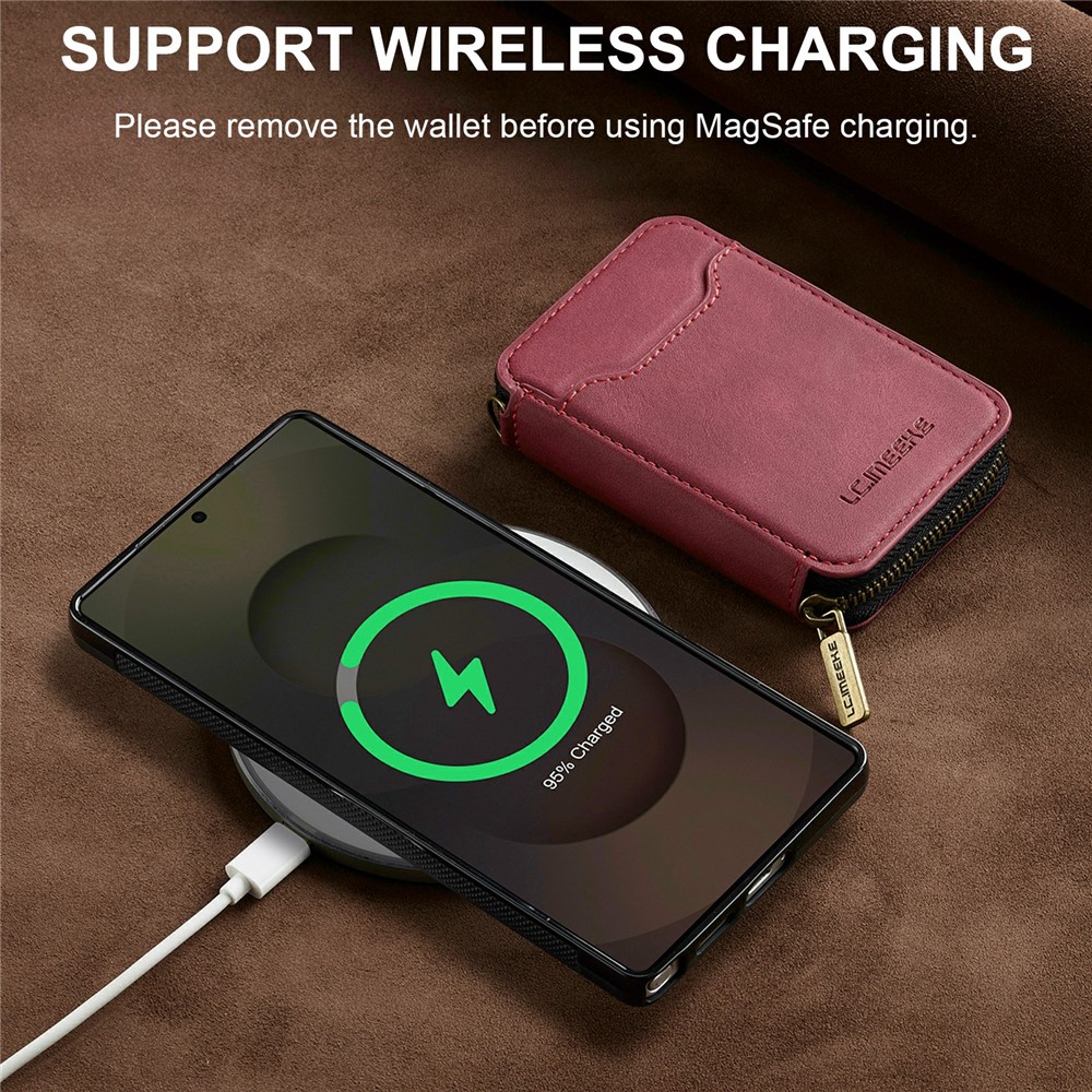 LC.IMEEKE LC.IMEEKE Samsung Galaxy S26 Ultra Skal Avtagbar Korthållare - Teknikhallen.se