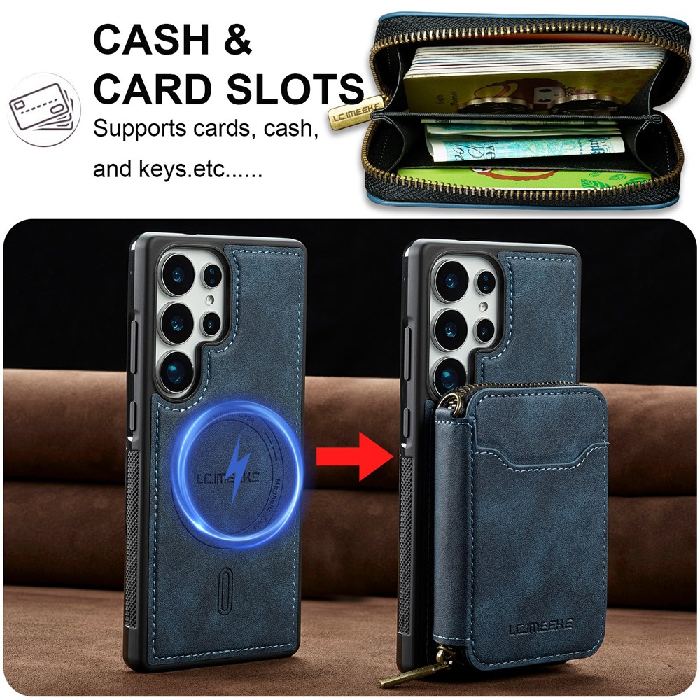 LC.IMEEKE LC.IMEEKE Samsung Galaxy S26 Ultra Skal Avtagbar Korthållare - Teknikhallen.se