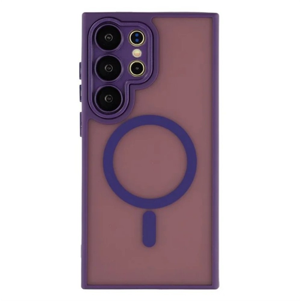 WANLONFENG WANLONFENG Galaxy S26 Ultra Skal MagSafe Shockproof Lila - Teknikhallen.se