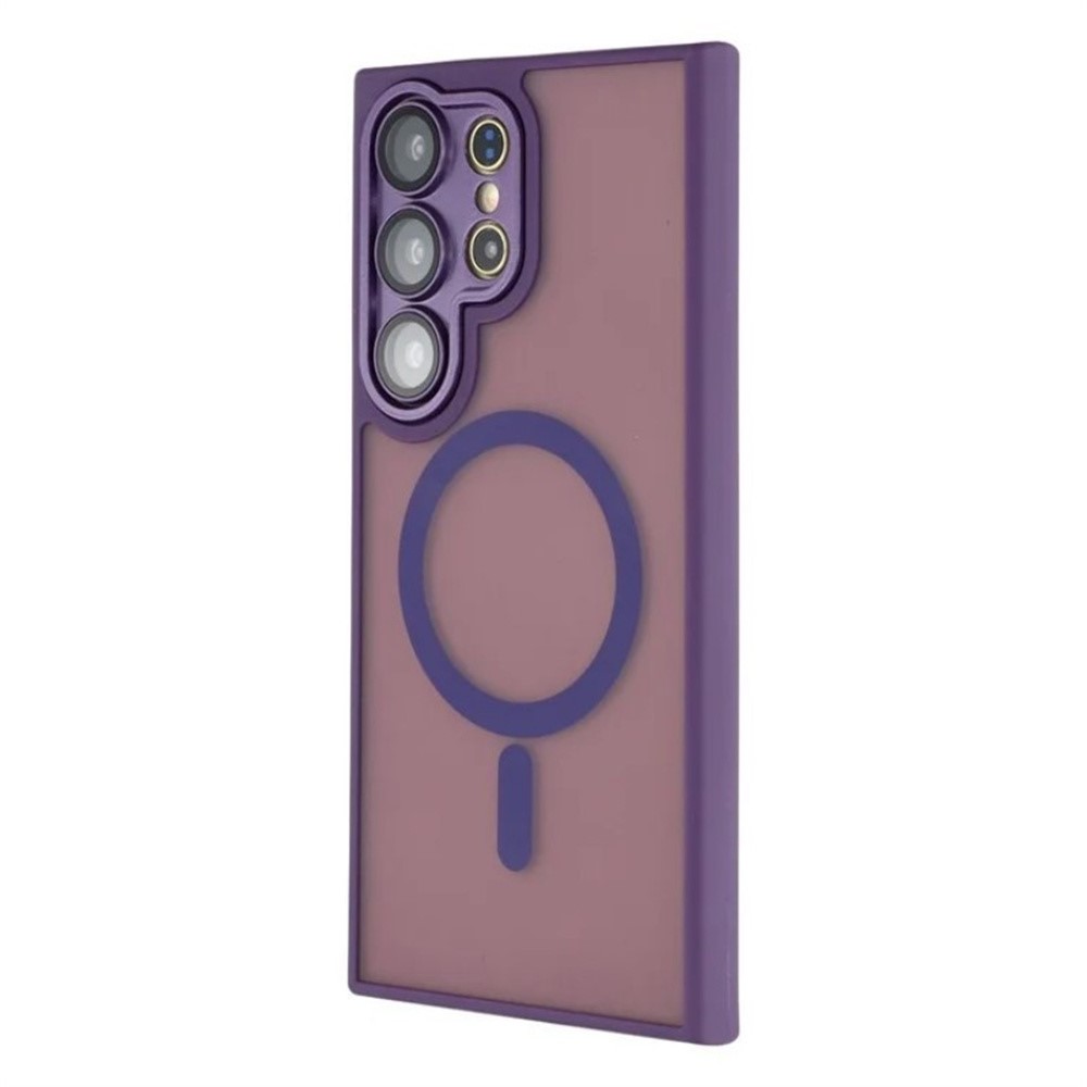 WANLONFENG WANLONFENG Galaxy S26 Ultra Skal MagSafe Shockproof Lila - Teknikhallen.se