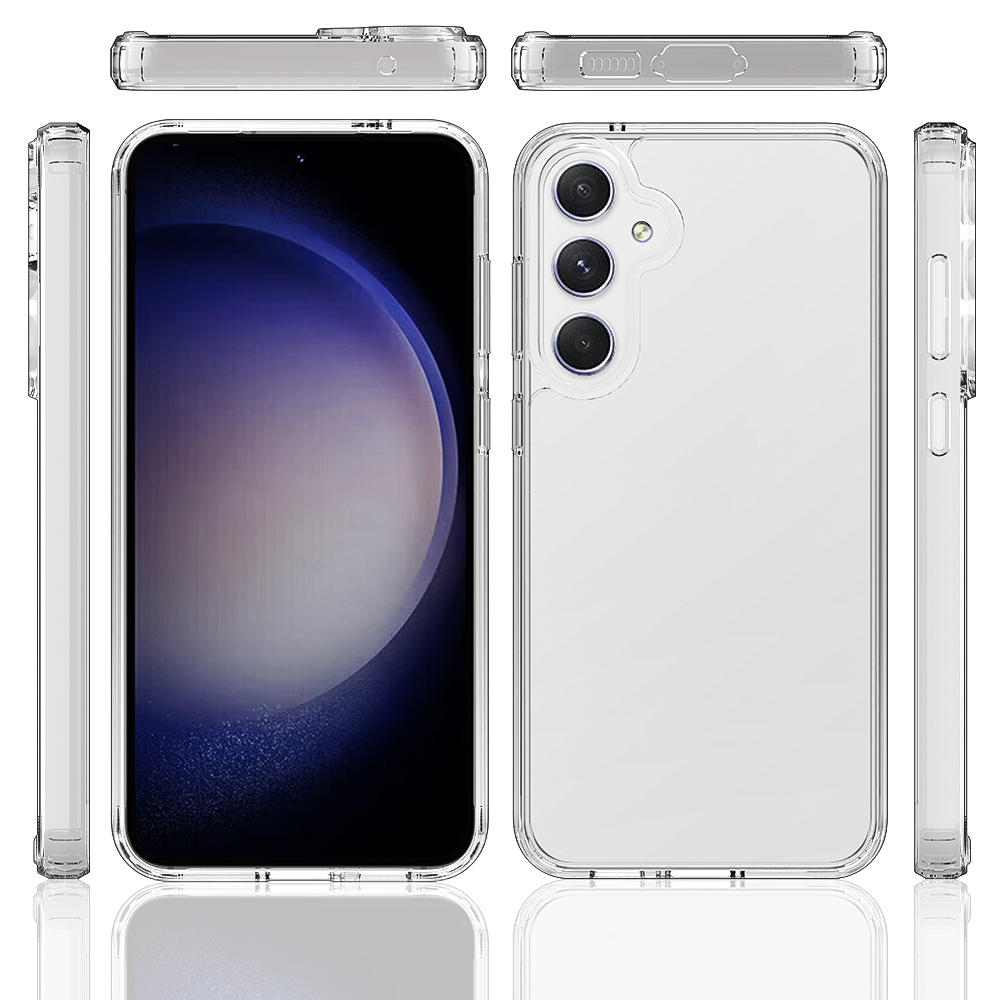  Samsung Galaxy S26 Skal Hybrid Transparent - Teknikhallen.se