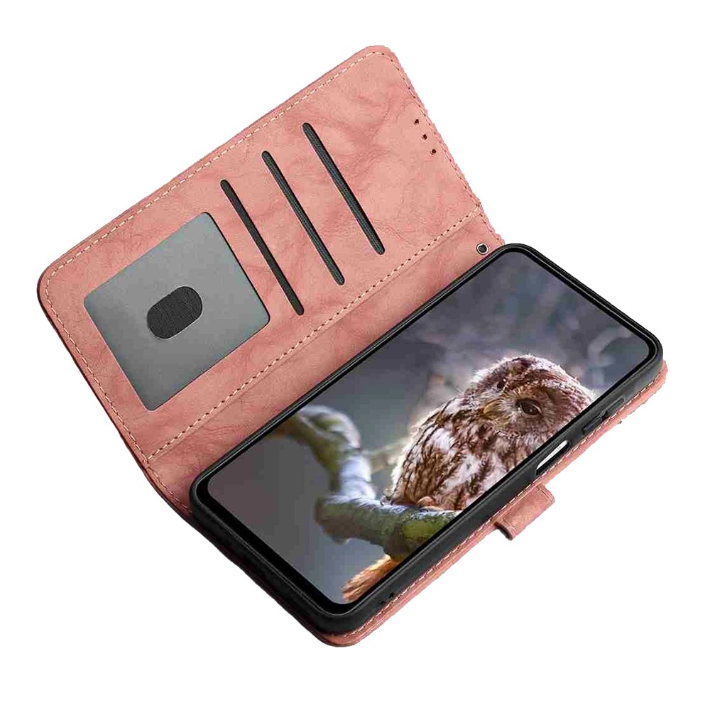  Samsung Galaxy S26 Fodral Fjäril Tryck Rosa - Teknikhallen.se