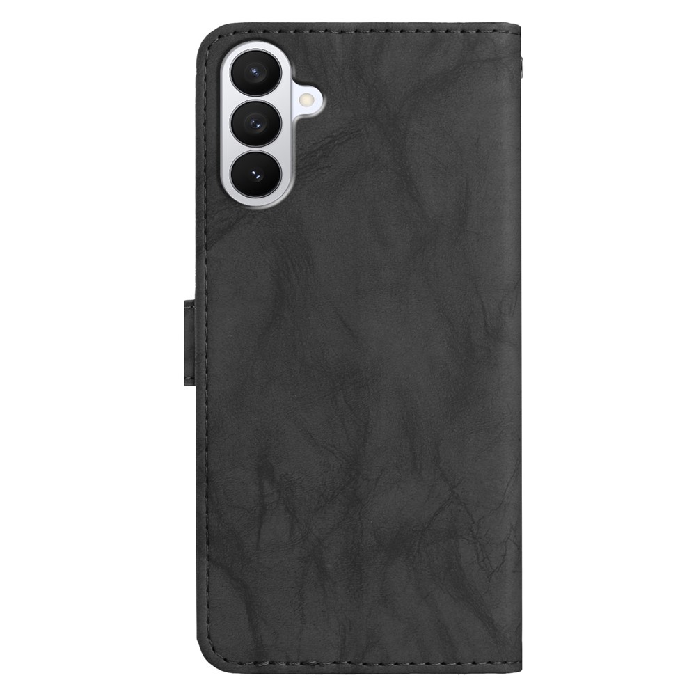  Samsung Galaxy S26 Fodral Fjäril Tryck Svart - Teknikhallen.se