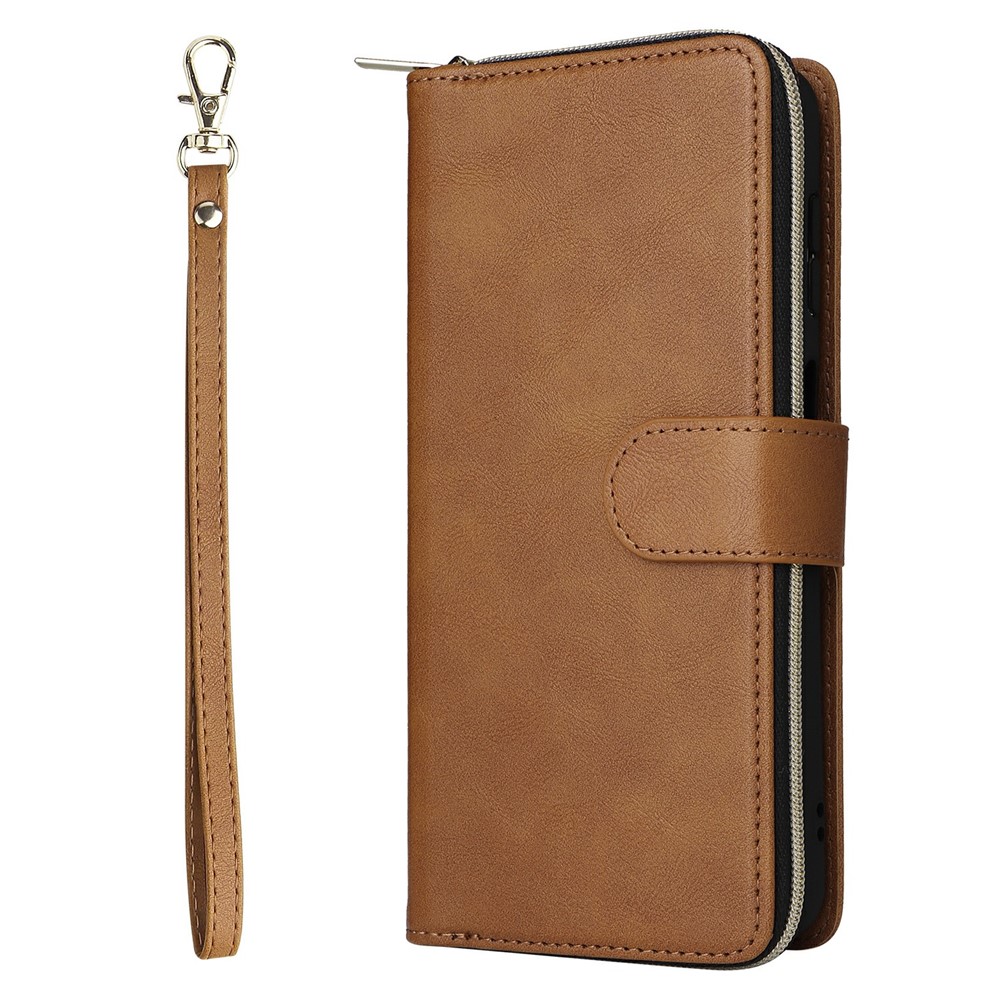  Samsung Galaxy S26 Fodral Multifunktionellt Brun - Teknikhallen.se