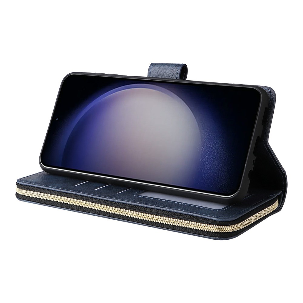  Samsung Galaxy S26 Fodral Multifunktionellt Blå - Teknikhallen.se