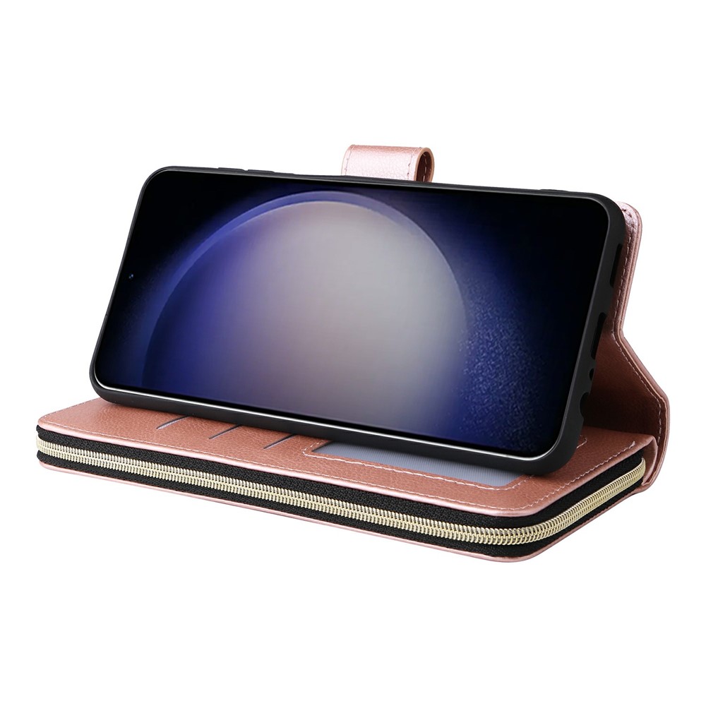  Samsung Galaxy S26 Fodral Multifunktionellt Roséguld - Teknikhallen.se