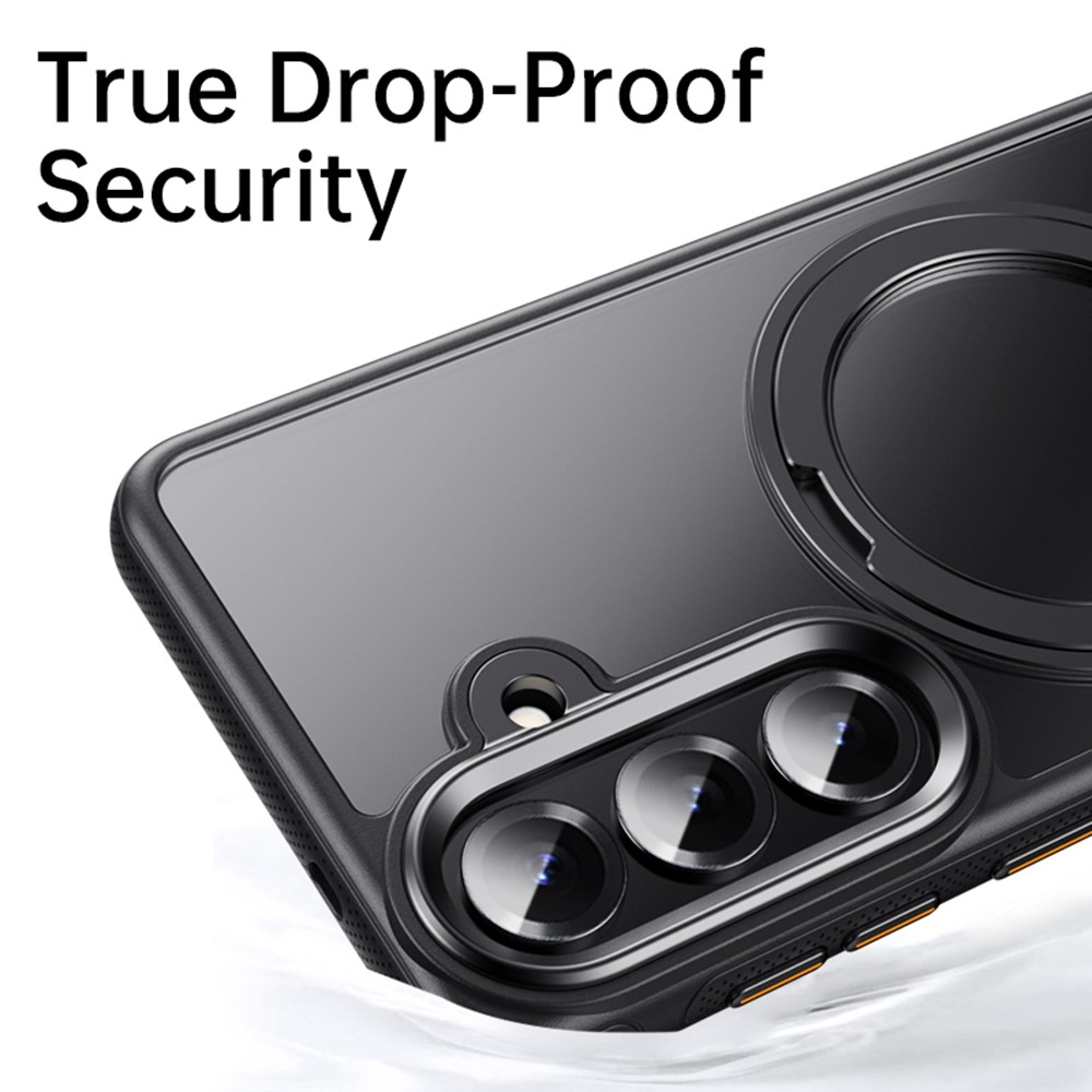  Samsung Galaxy S26 Skal MagSafe Kickstand Svart - Teknikhallen.se