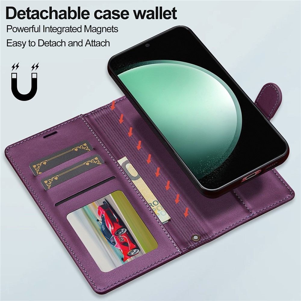 LC.IMEEKE LC.IMEEKE Samsung Galaxy S26 2in1 Magnet Fodral/Skal - Teknikhallen.se