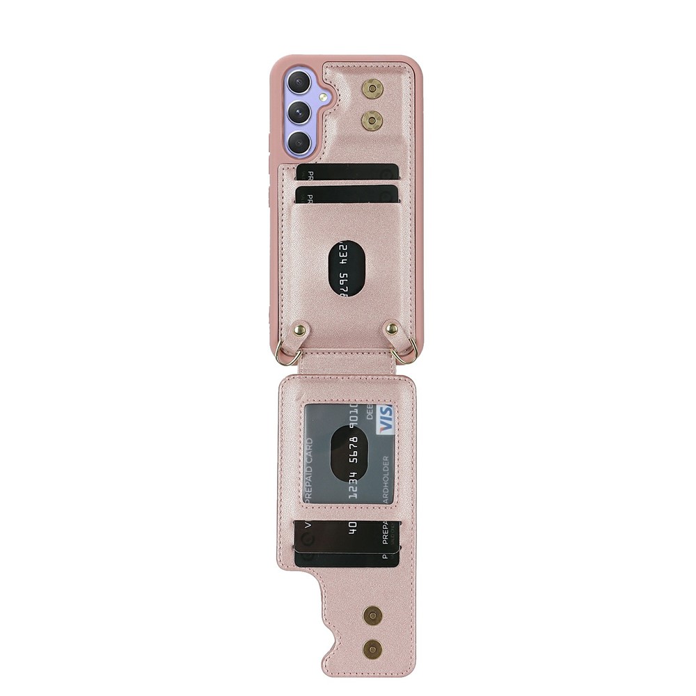 LC.IMEEKE Samsung Galaxy S26 Skal Multifunktionellt Läder - Teknikhallen.se