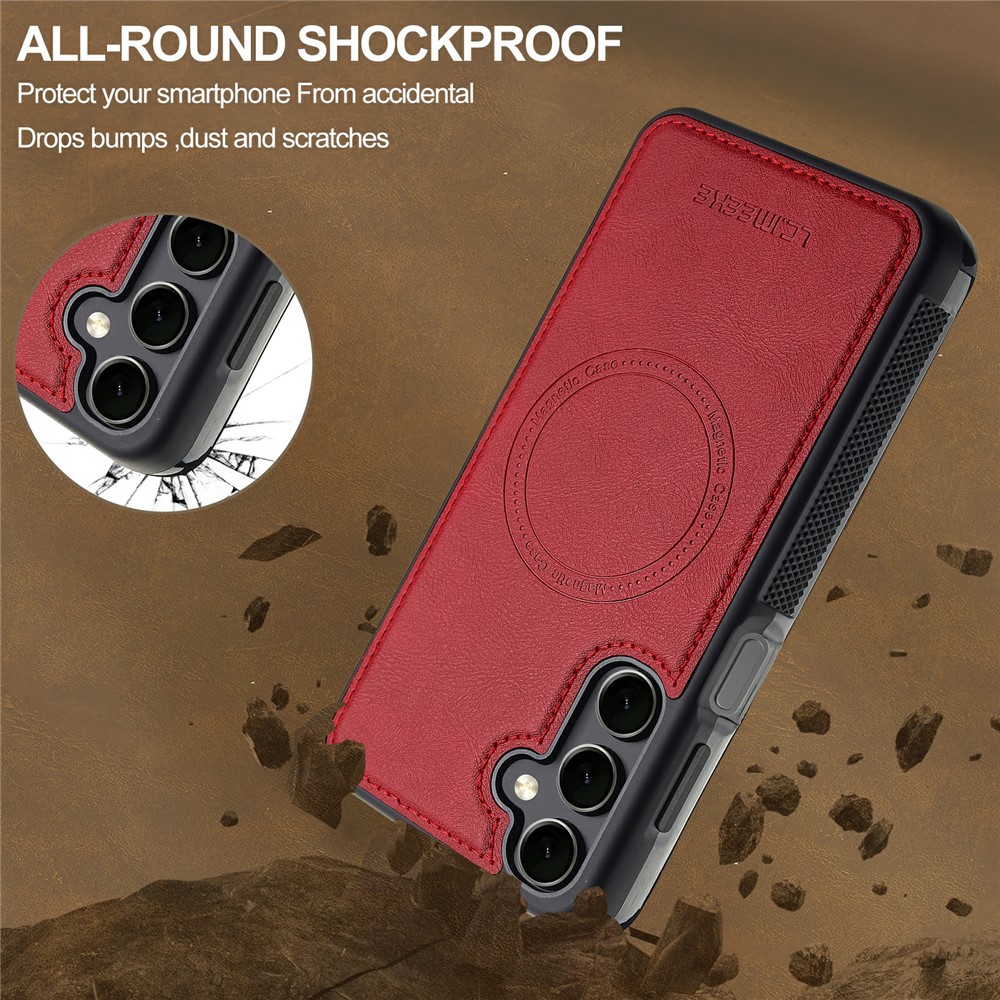 LC.IMEEKE LC.IMEEKE Galaxy S26 Skal MagSafe Avtagbart Kortfack - Teknikhallen.se