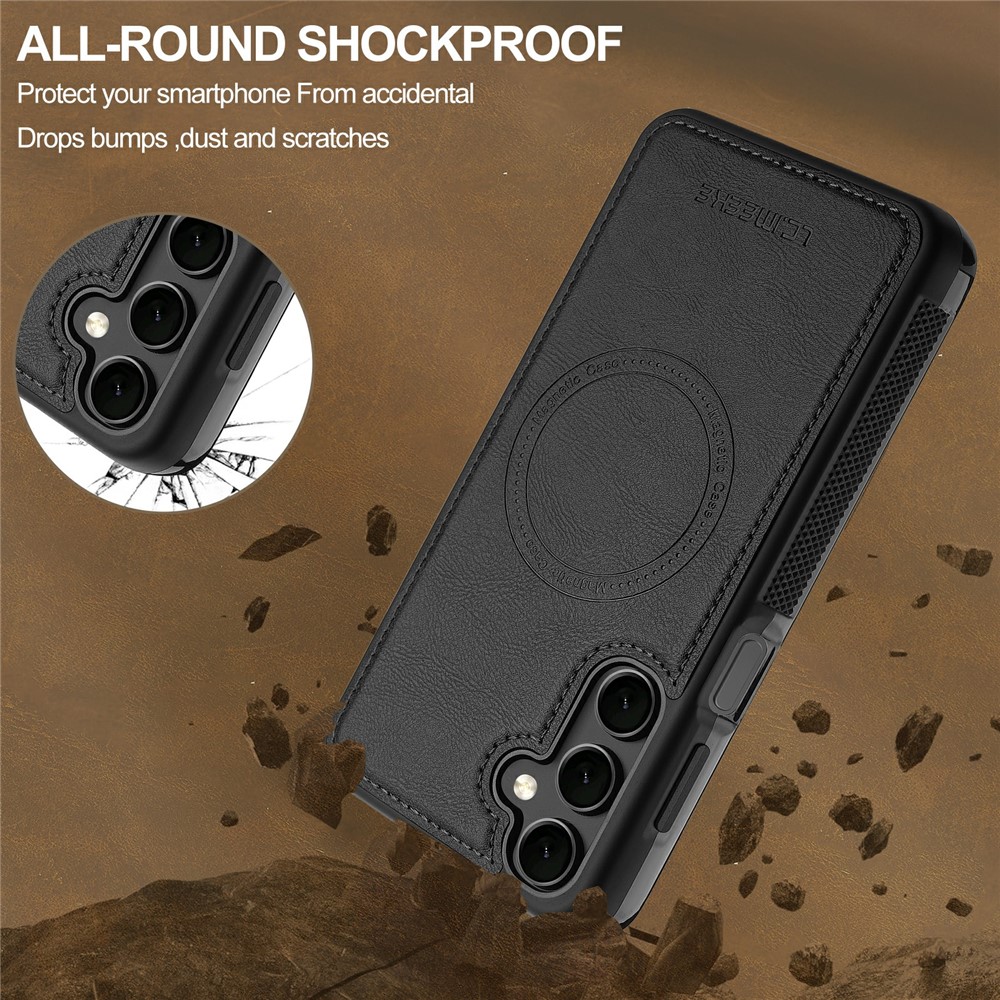 LC.IMEEKE LC.IMEEKE Galaxy S26 Skal MagSafe Avtagbart Kortfack - Teknikhallen.se