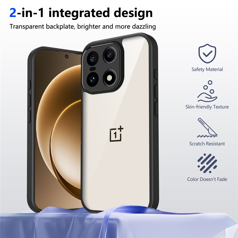  OnePlus 15 Skal Hybrid Svart - Teknikhallen.se
