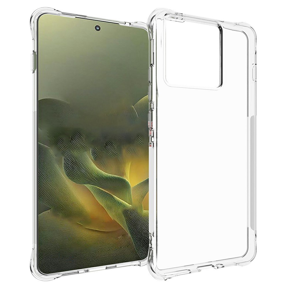  Motorola Edge 70 Skal Shockproof TPU Transparent - Teknikhallen.se