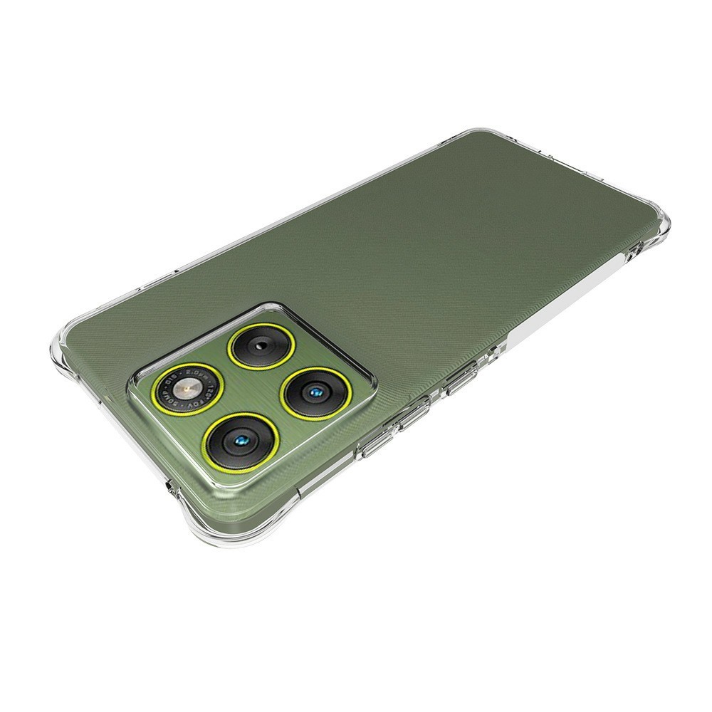  Motorola Edge 70 Skal Shockproof TPU Transparent - Teknikhallen.se