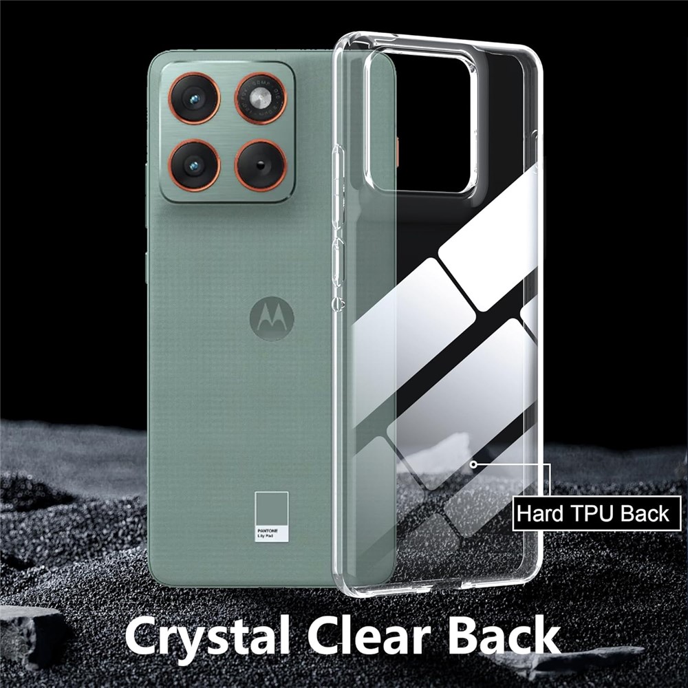  Motorola Edge 70 Skal TPU Transparent - Teknikhallen.se