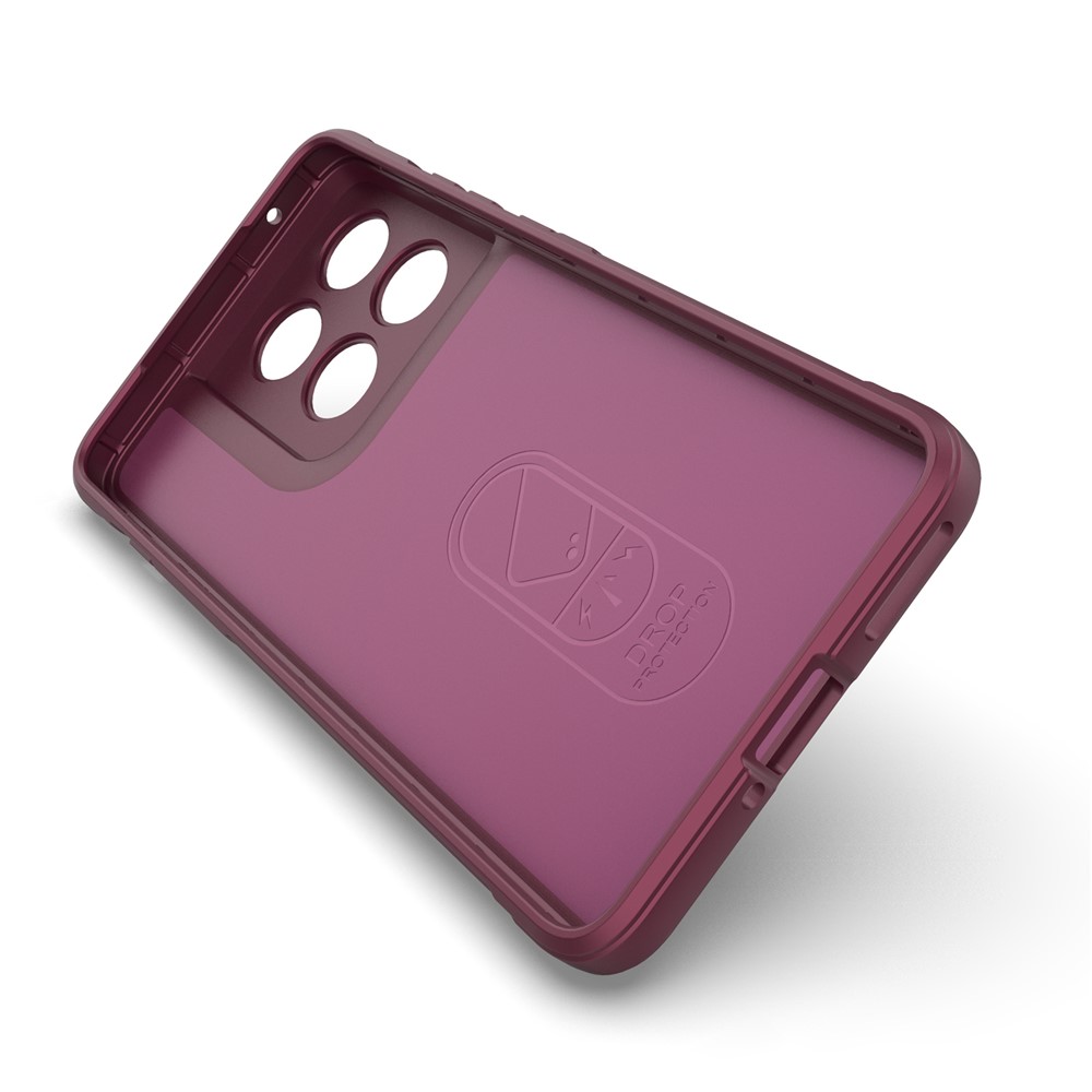  Motorola Edge 70 Skal Magic Shield Vinröd - Teknikhallen.se