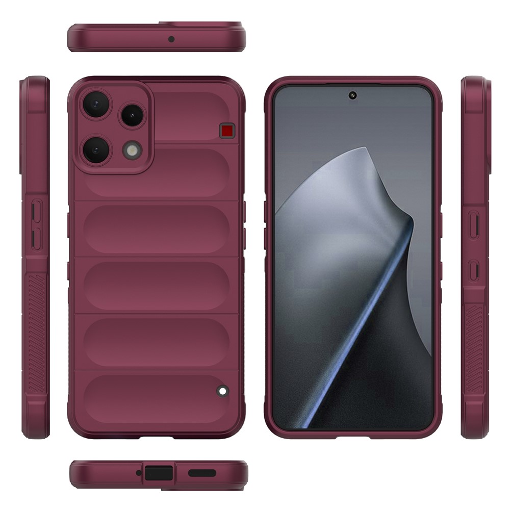  Nothing Phone 3a Lite Skal Magic Shield Vinröd - Teknikhallen.se