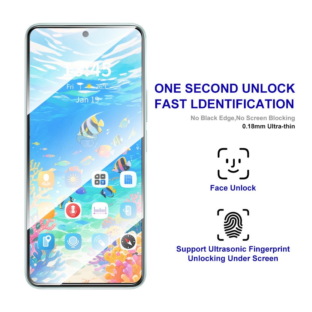 ENKAY ENKAY OnePlus 15 Skärmskydd Heltäckande Härdat Glas - Teknikhallen.se