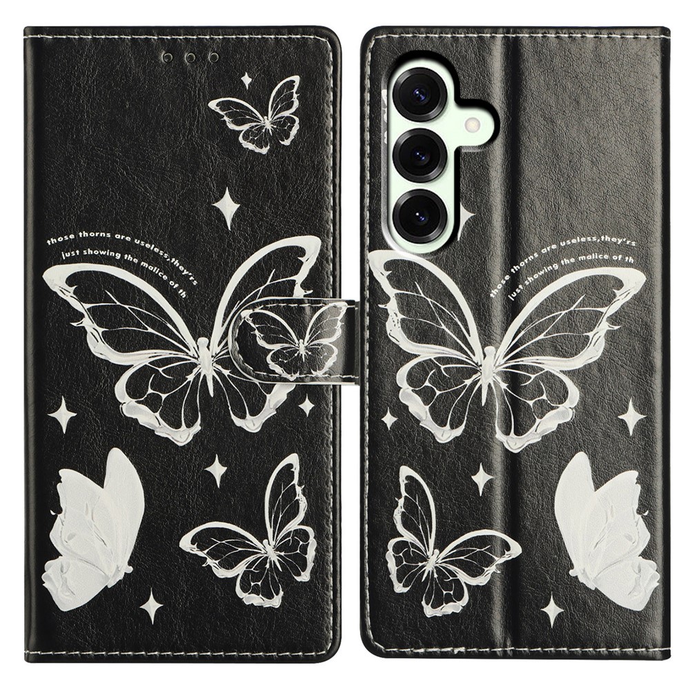  Samsung Galaxy A37 5G Fodral Med Tryck Fjärilar - Teknikhallen.se