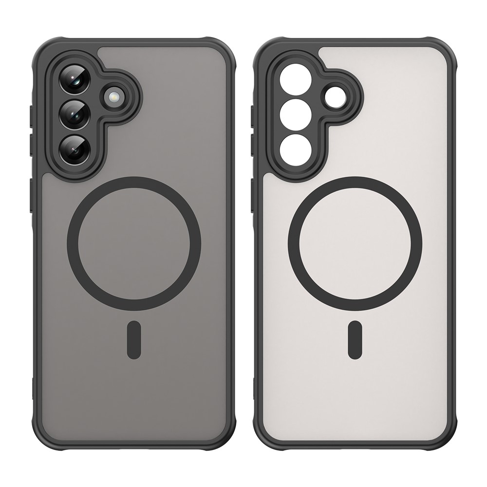  Samsung Galaxy A37 5G Skal MagSafe Hybrid Svart - Teknikhallen.se