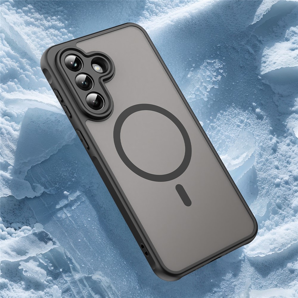  Samsung Galaxy A37 5G Skal MagSafe Hybrid Svart - Teknikhallen.se