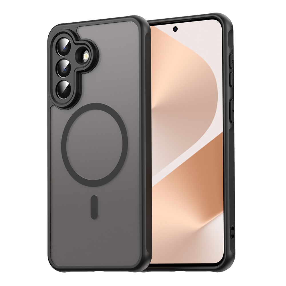  Samsung Galaxy A57 5G Skal MagSafe Hybrid Svart - Teknikhallen.se