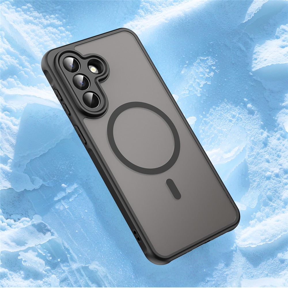  Samsung Galaxy A57 5G Skal MagSafe Hybrid Svart - Teknikhallen.se