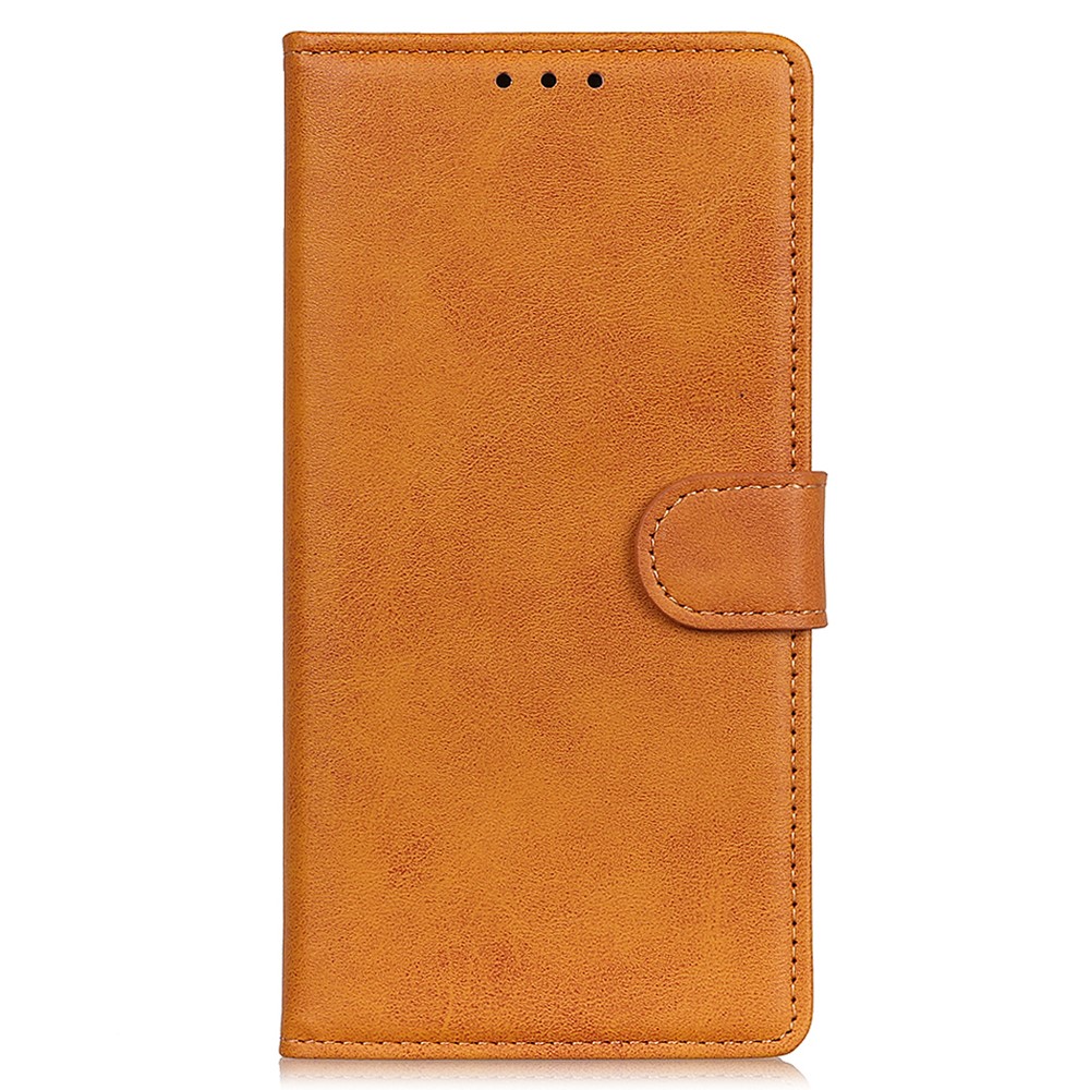  Samsung Galaxy A37 5G Plånboksfodral Läder Brun - Teknikhallen.se