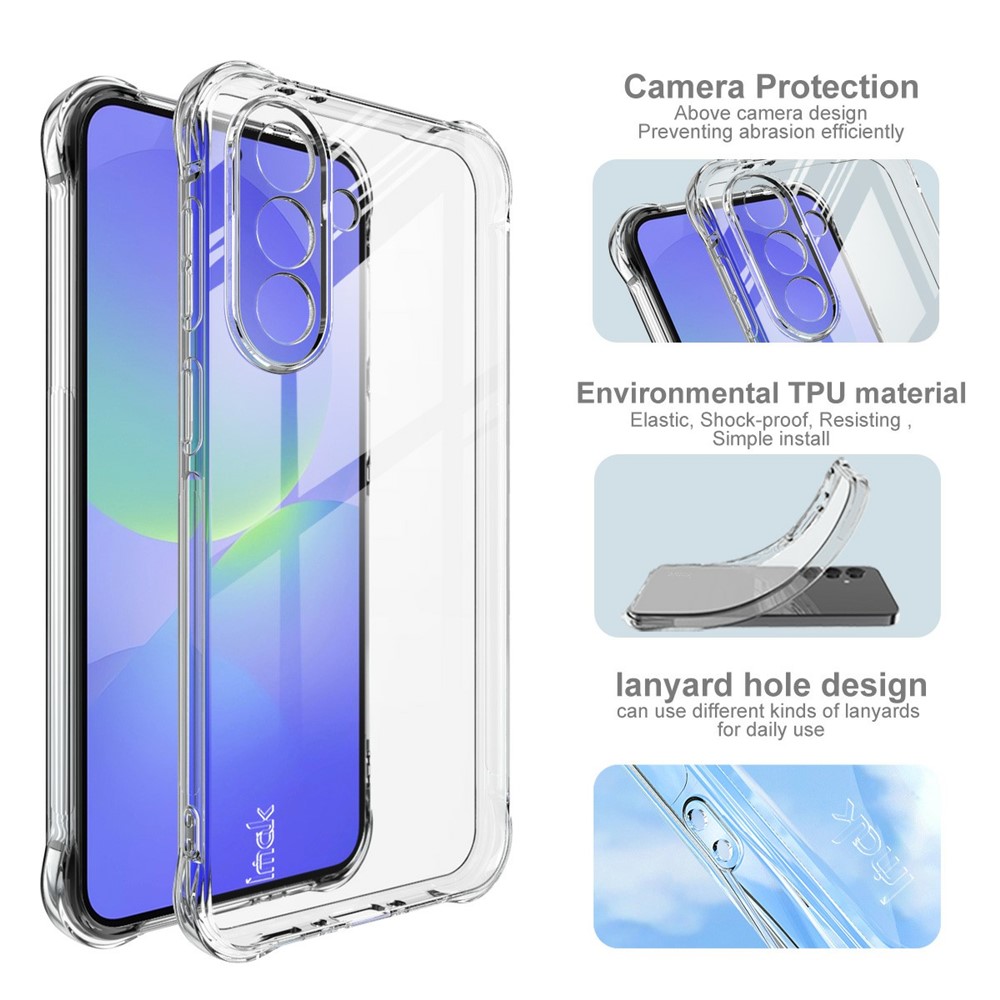 IMAK IMAK Samsung Galaxy A37 5G Skal TPU AirBag Shockproof - Teknikhallen.se