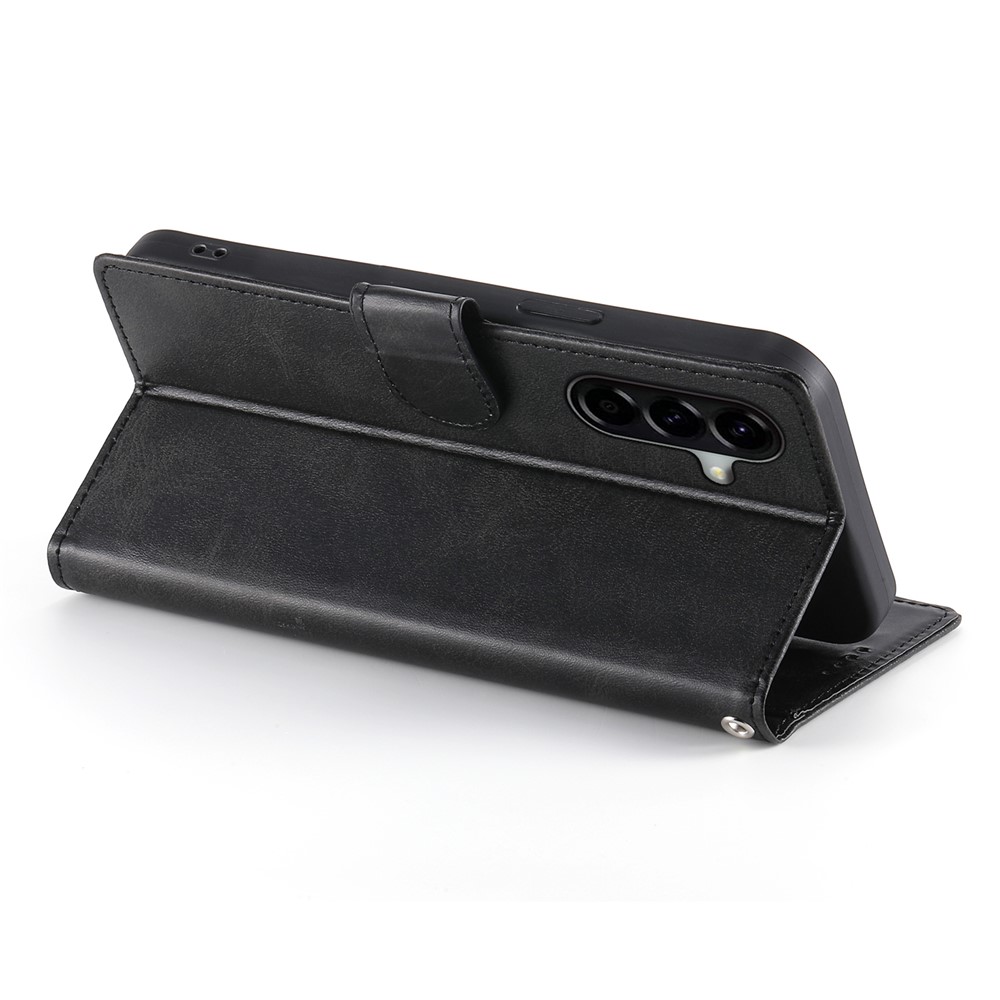  Samsung Galaxy A37 5G Fodral Läder Svart - Teknikhallen.se