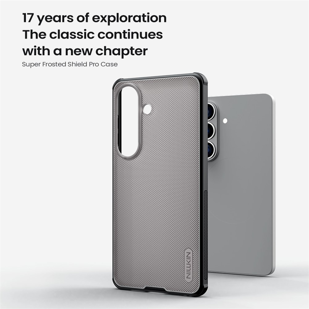 NILLKIN NILLKIN Samsung Galaxy A37 5G Skal Frosted Shield Svart - Teknikhallen.se