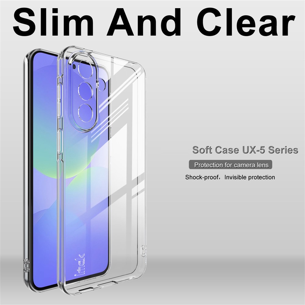 IMAK IMAK Samsung Galaxy A57 5G Skal Shockproof Transparent - Teknikhallen.se