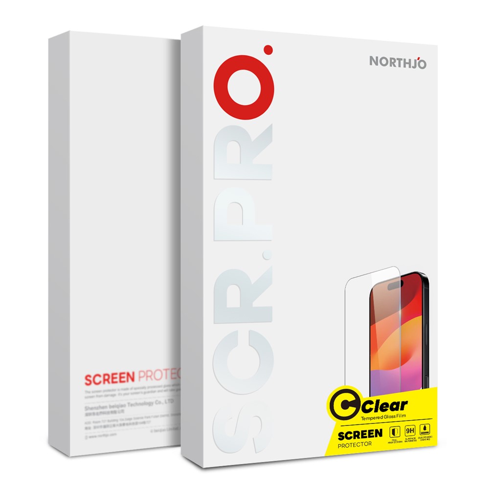 NORTHJO NORTHJO Samsung Galaxy A37 5G Skärmskydd Härdat Glas - Teknikhallen.se