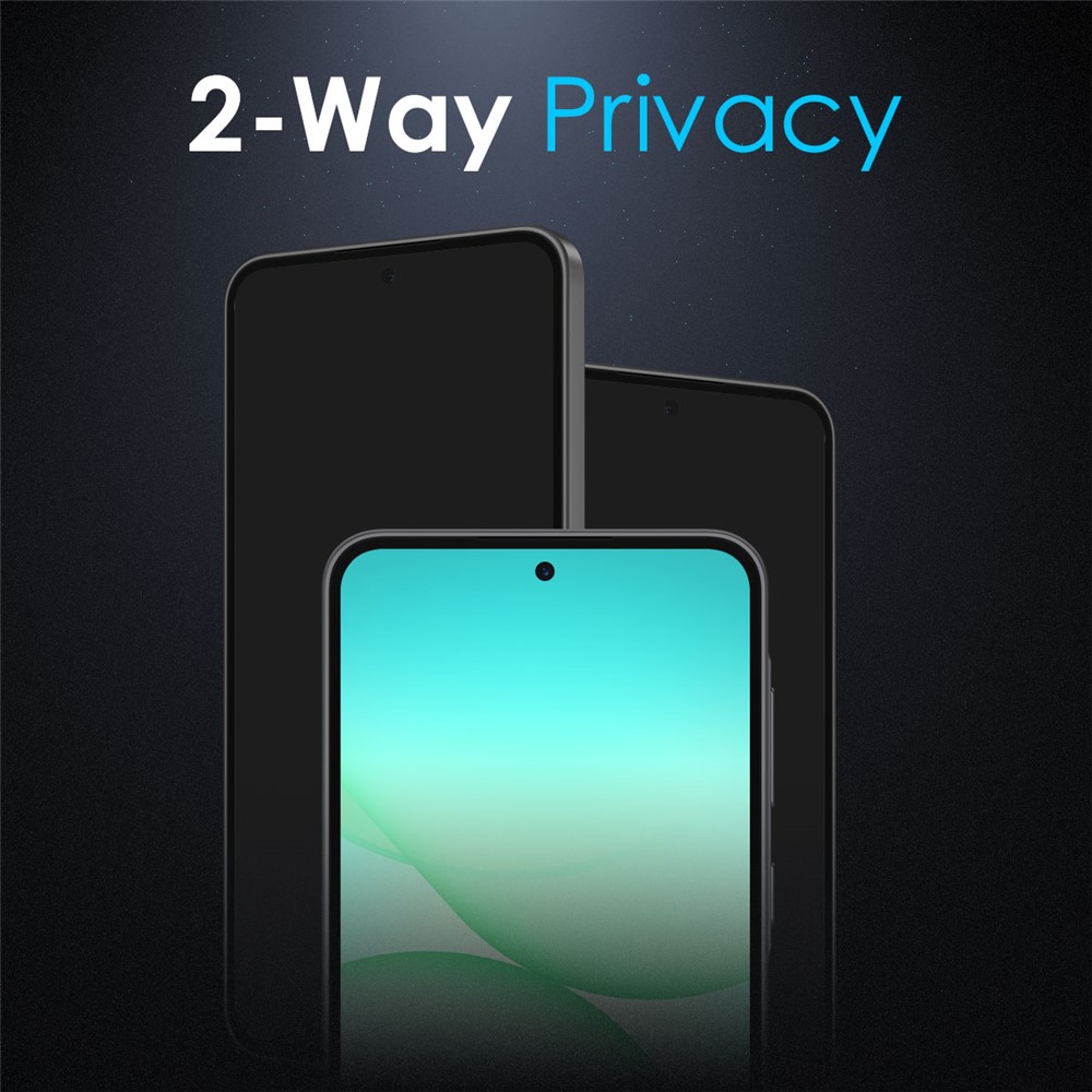 NORTHJO NORTHJO Galaxy A57 5G Skärmskydd Heltäckande Privacy - Teknikhallen.se