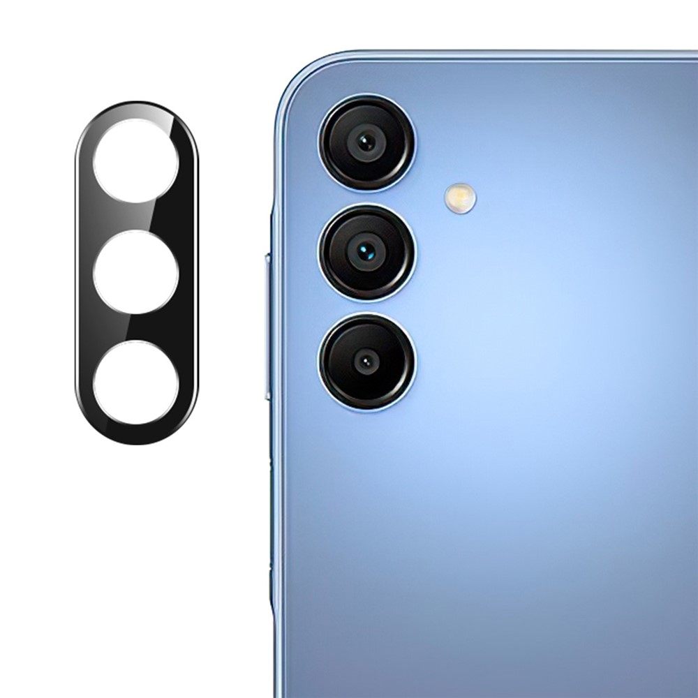  Samsung Galaxy A57 5G Linsskydd Härdat Glas Svart - Teknikhallen.se